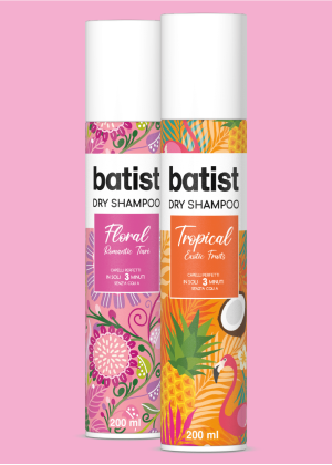 Shampoo Secco Floral e Tropical Batist